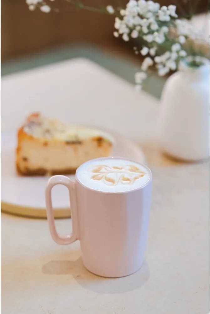 Ružové hrnčeky z kameniny v súprave 2 ks 250 ml Fuori – Vialli Design