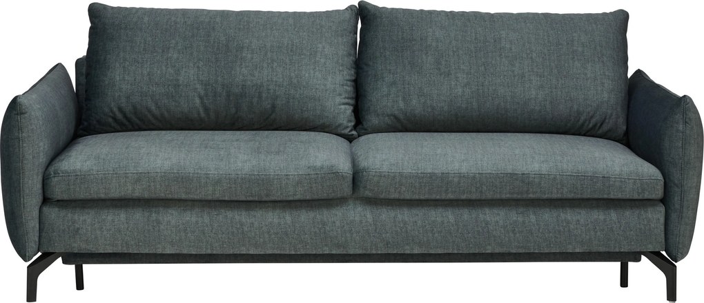 XXXLutz ROZKLADACIA POHOVKA, textil, modrosivá Novel - Sedačky - 000553010401