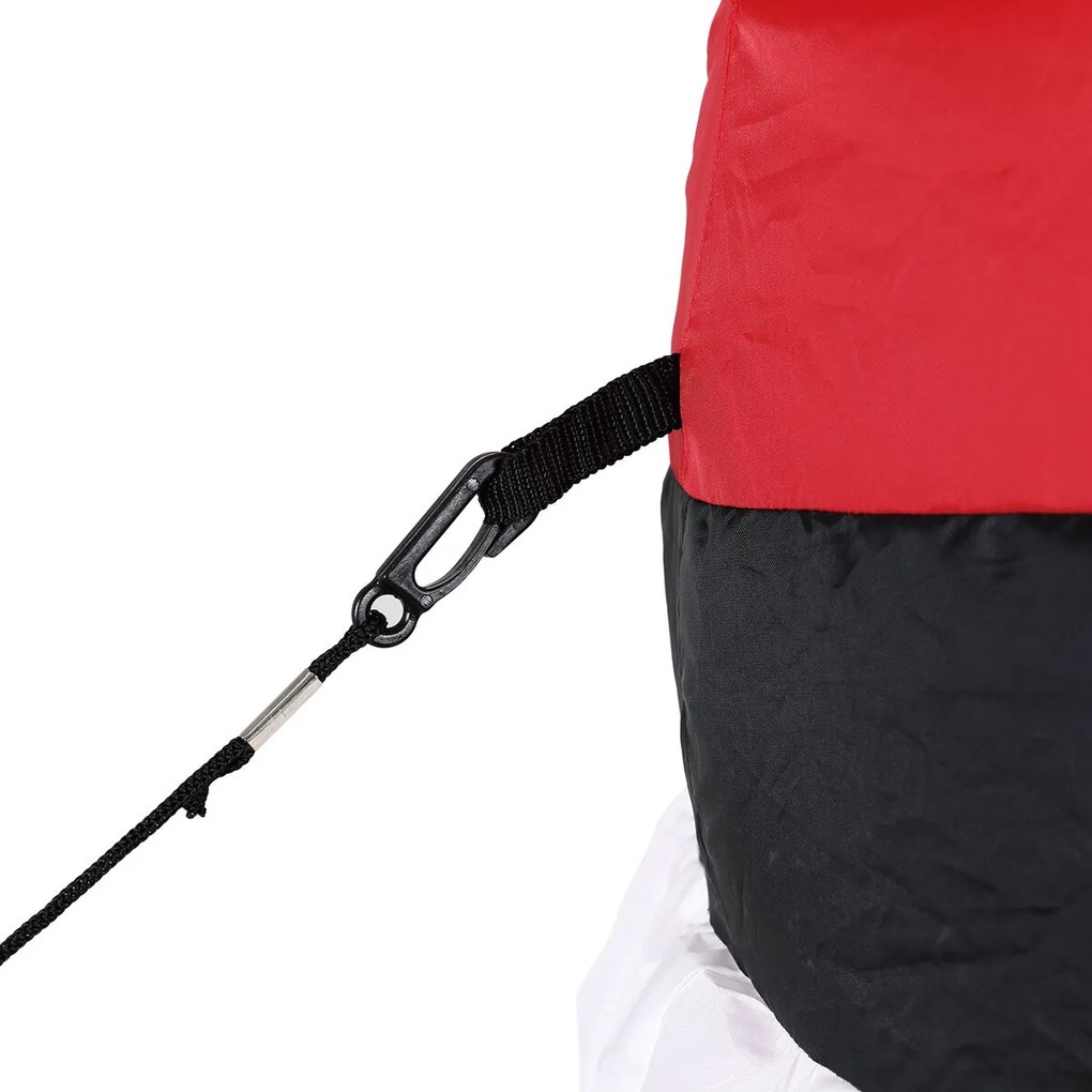 Monzana Nafukovací Sob osvetlený, 135cm, červená