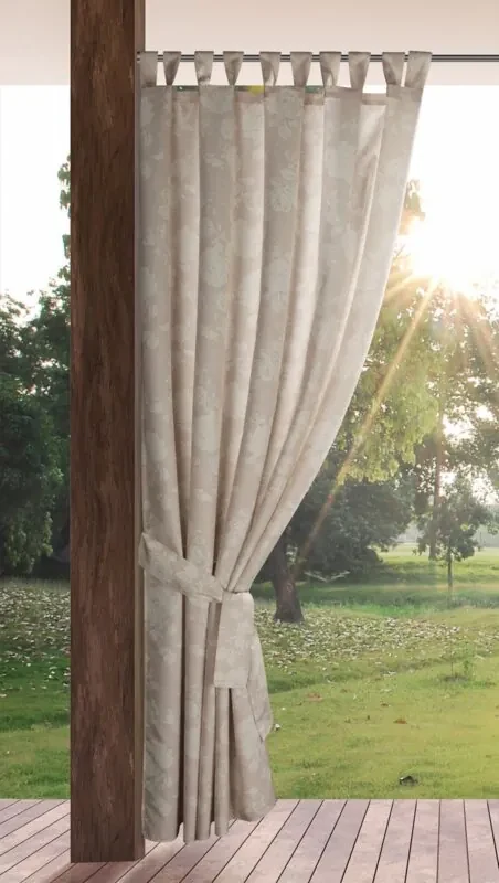 Dekorstudio Záhradný záves s potlačou GARDEN 15 na putkách Rozmer závesu: 155x220cm