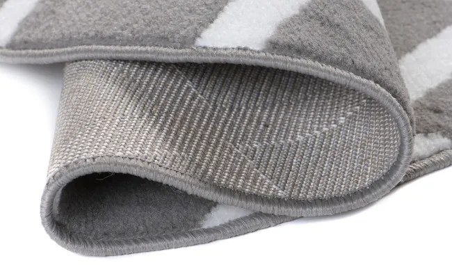 Koberec LUXURY L889B PP ESM sivý kruh