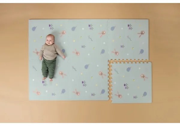 Taf Toys - Detská hracia podložka XL Puzzle Záhrada