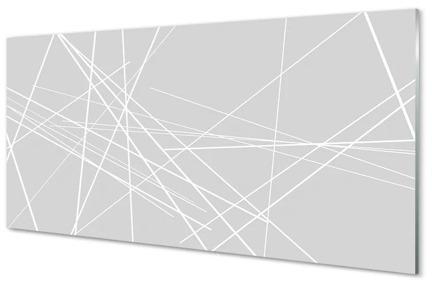 Obraz na akrylátovom skle Rozptýlené čiary 125x50 cm