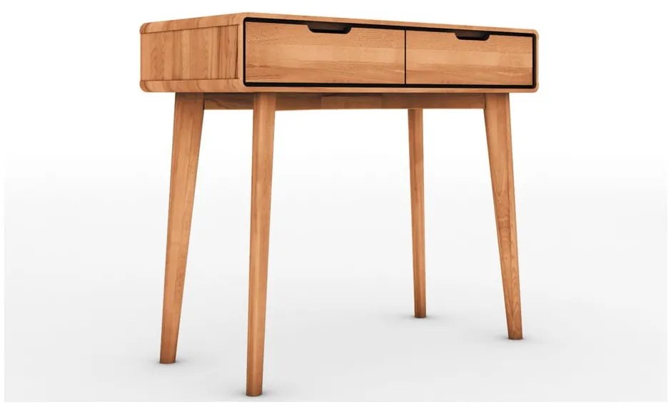Toaletný stolík z bukového dreva 90x40 cm Greg - The Beds