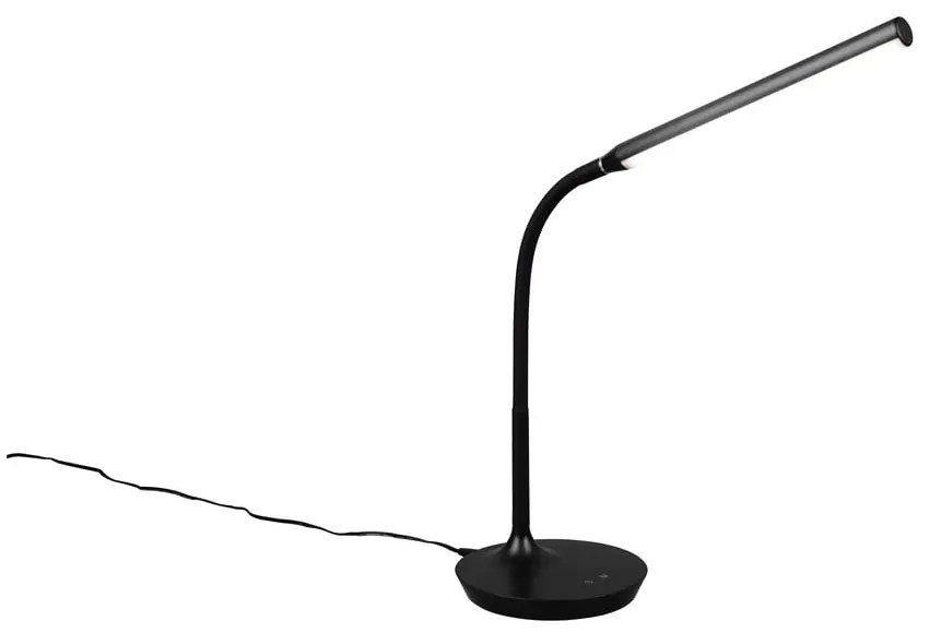 Čierna LED stolová lampa (výška 38 cm) Toro – Trio