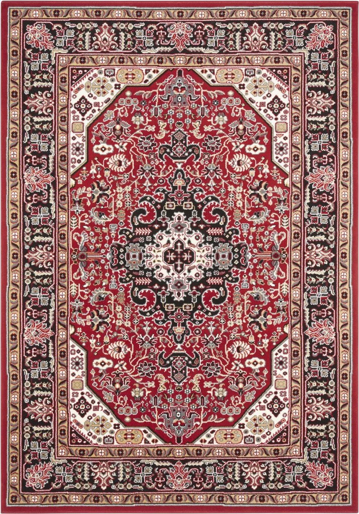 Nouristan - Hanse Home koberce Kusový koberec Mirkan 104095 Red - 80x250 cm