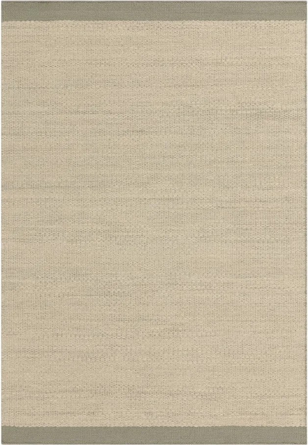 Krémový/šalviovozelený ručne tkaný vlnený koberec 120x170 cm Lima Sage – Asiatic Carpets