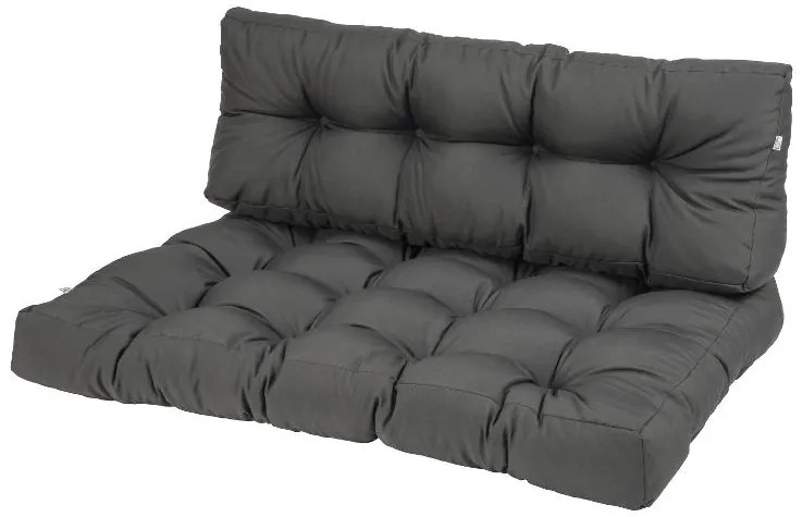 Livarno home Súprava podložky na sedenie a operadla na europalety (antracitová)  (100388199)