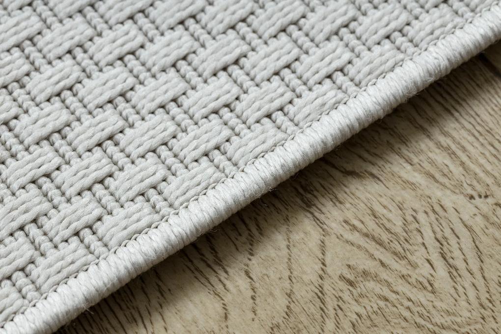 Dywany Łuszczów Kusový koberec Timo 6272 White – na von aj na doma - 140x190 cm