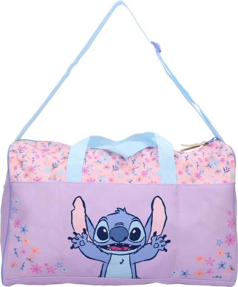 Dievčenská cestovná taška Lilo & Stitch – motív Spring Smiles - 18L