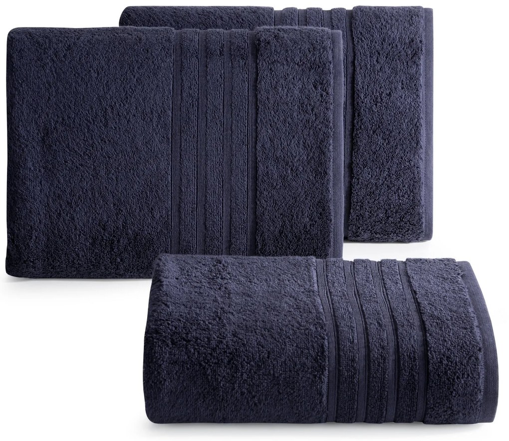 FROTÉ UTERÁK LAVIN 50X90 CM TMAVOMODRÁ