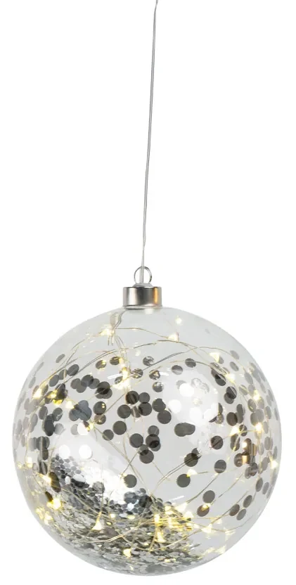 Räder LED svetelná guľa s konfetami, veľká