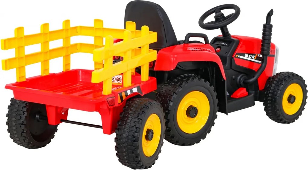 Ramiz BLOW Traktor s prívesom červený