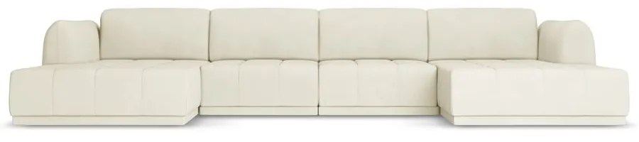 Biela rohová pohovka Hoku – Makamii