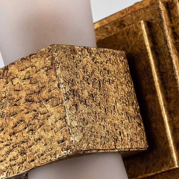 Elstead KRISTY-2WB-DG-OPAL-LED Kúpeľňové svietidlo KRISTY 2xG9/4W/230V IP44 medené