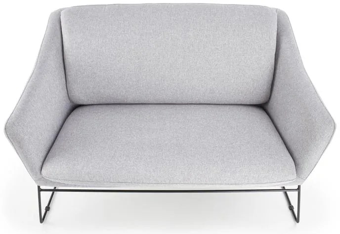 Svetlosivé relaxačné dvojkreslo HAMAR 2 XL