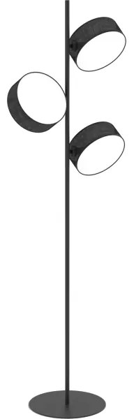 Stojacia lampa DRUMZ 3xE14/10W/230V čierna