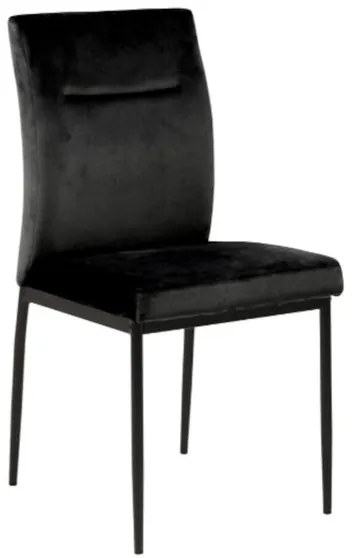 Jedálenská stolička Debbie čierna