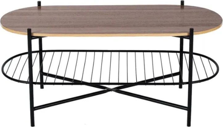 Noela Drevený oválny konferenčný stolík Selection Joe