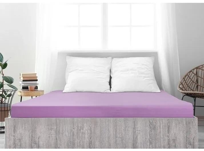 4Home jersey prestieradlo Ideál fialová, 90 x 200 cm