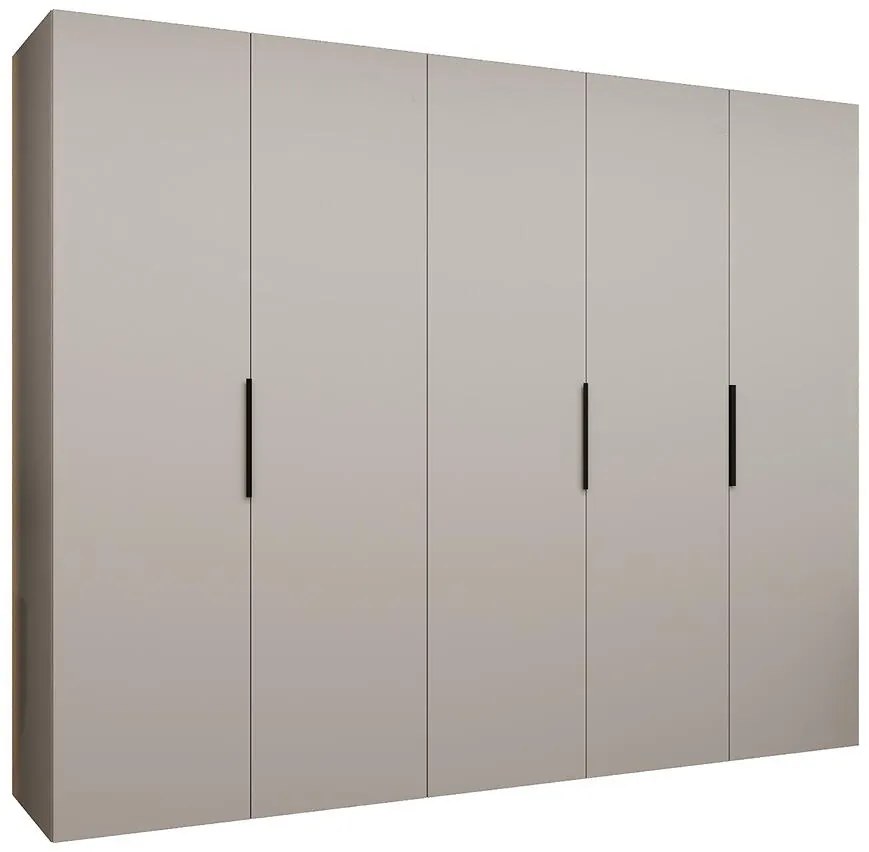 Skriňa Marbella I 250 kašmír/čierna