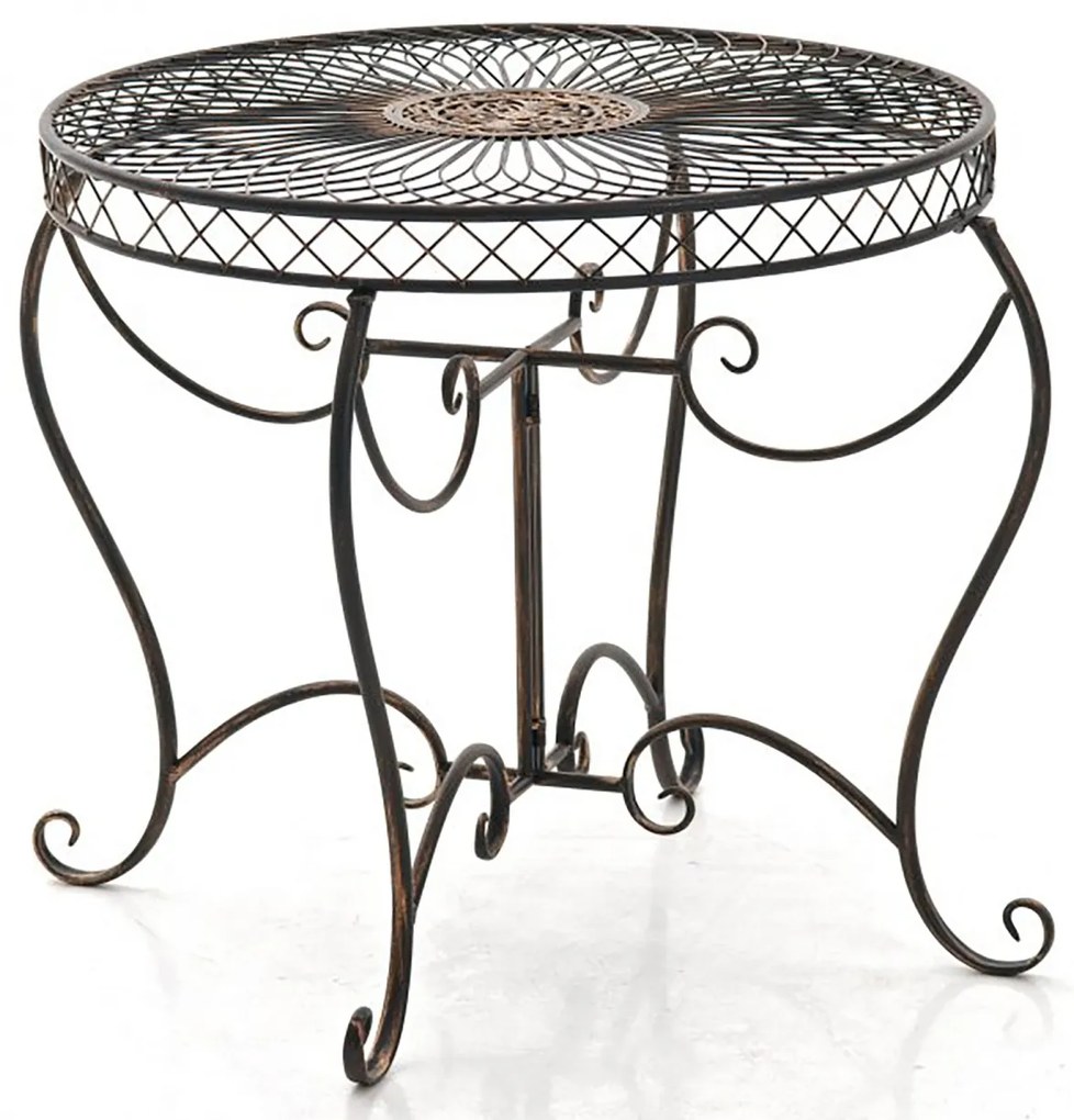 Kovový stôl Sheela - Bronzová