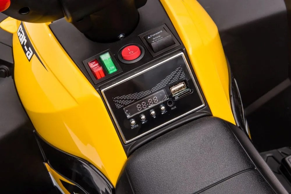 LEAN CARS HL568 Nabíjateľná štvorica žltá
