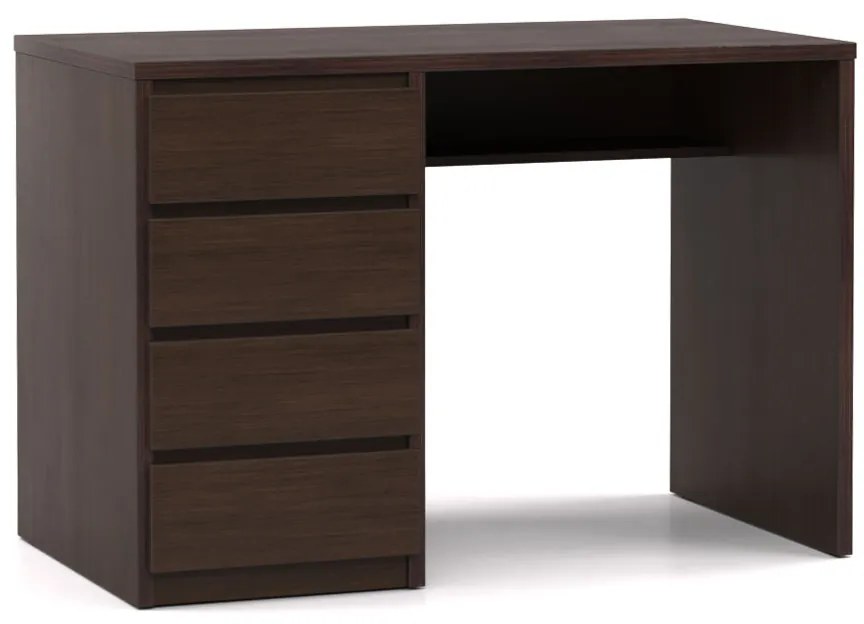DREVONA Písací stolík ľavý wenge RP POLO 2