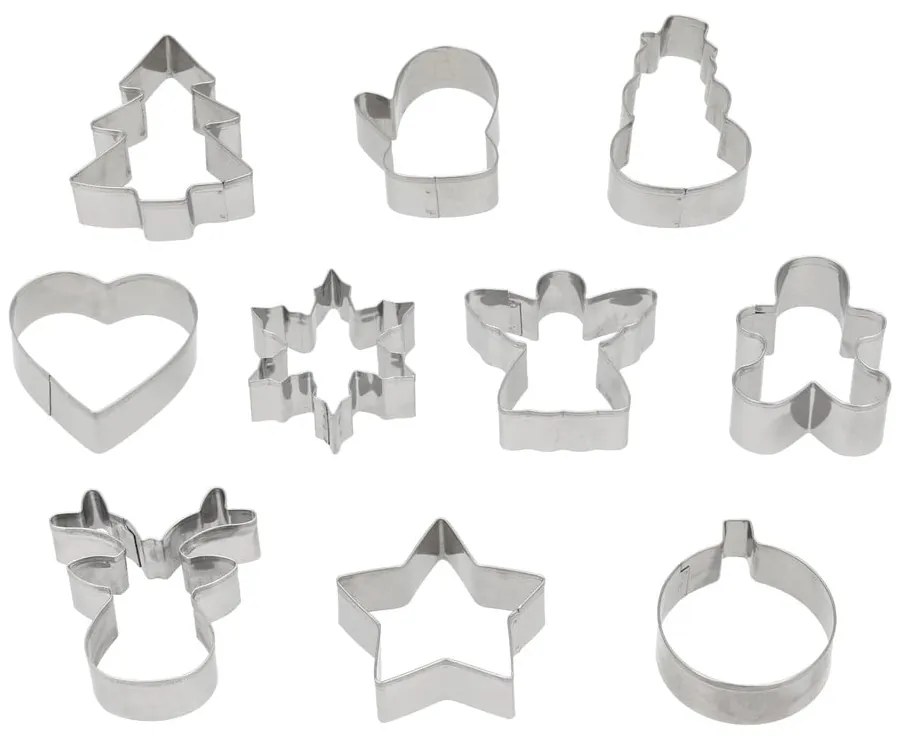 Formičky s vianočným motívom v súprave 10 ks – Blomsterbergs