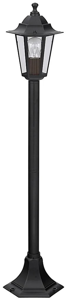 RABALUX Vonkajšia stojacia lampa VELENCE, 105cm, čierna