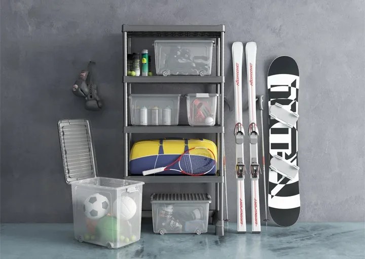 Plastový box s vekom a kolieskami 30 l