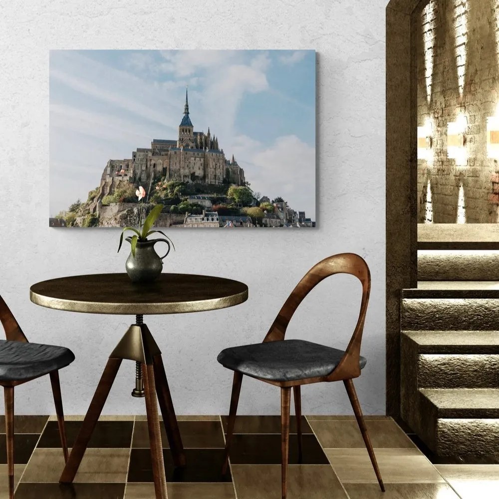 Obraz opátstvo Mont-Saint-Michel