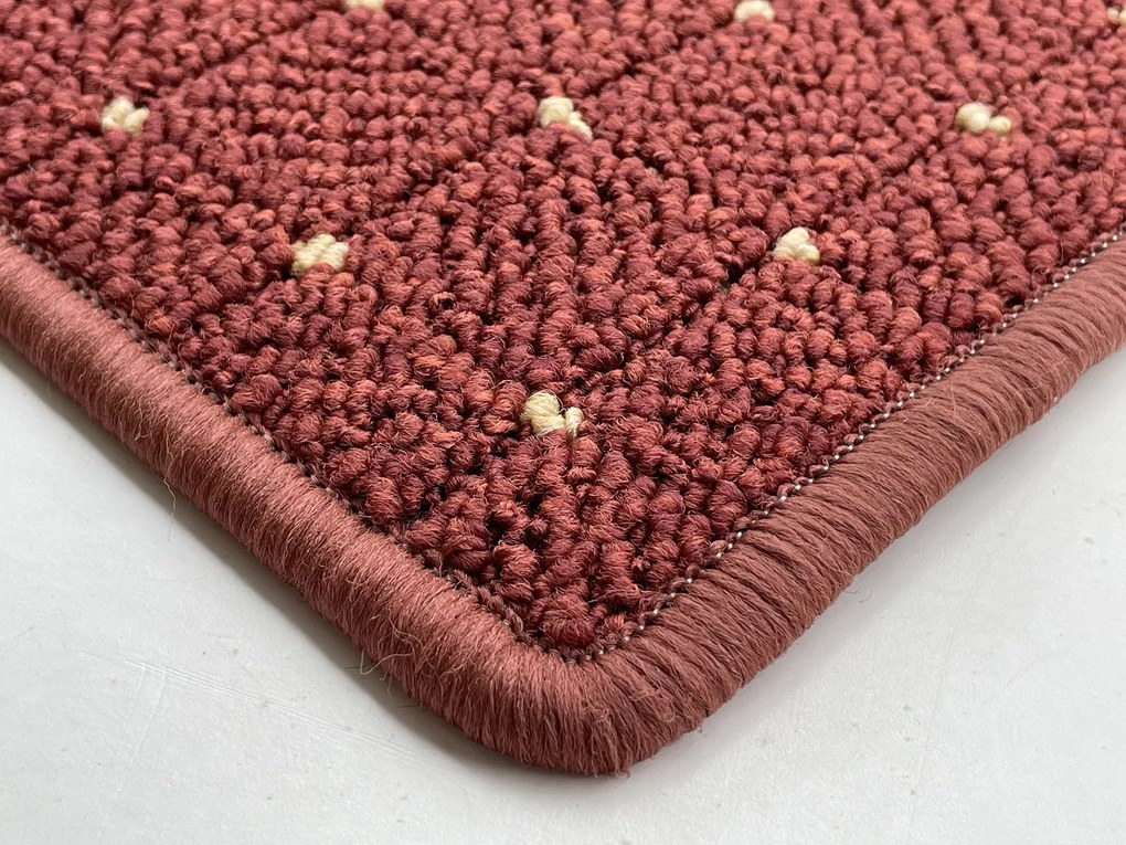 Condor Carpets Kusový koberec Udinese terra štvorec - 100x100 cm