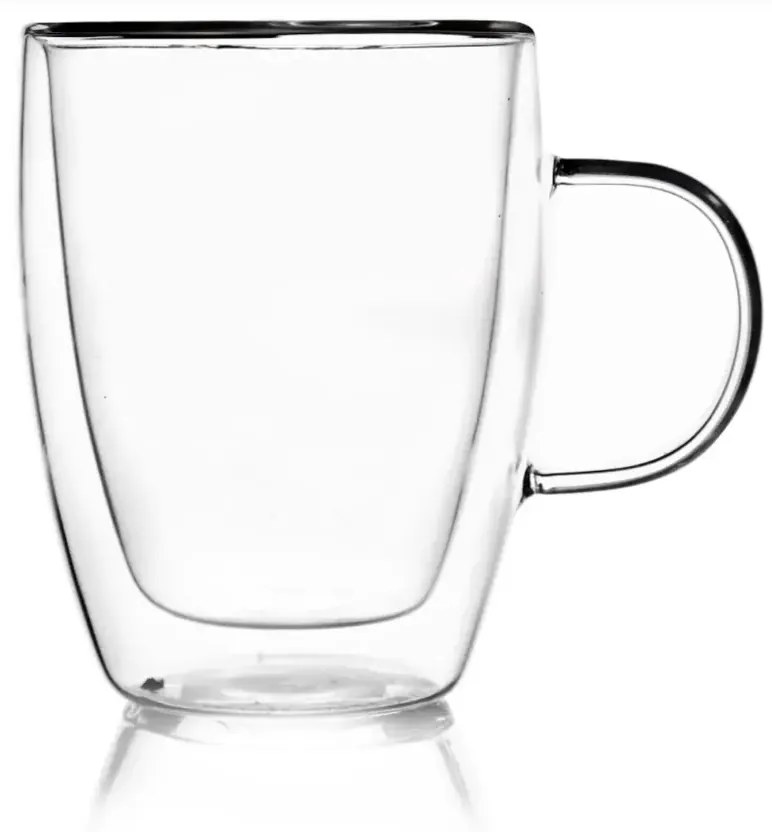 Hrnček dvojstenné borosil. sklo DOUBLE 0,3 l