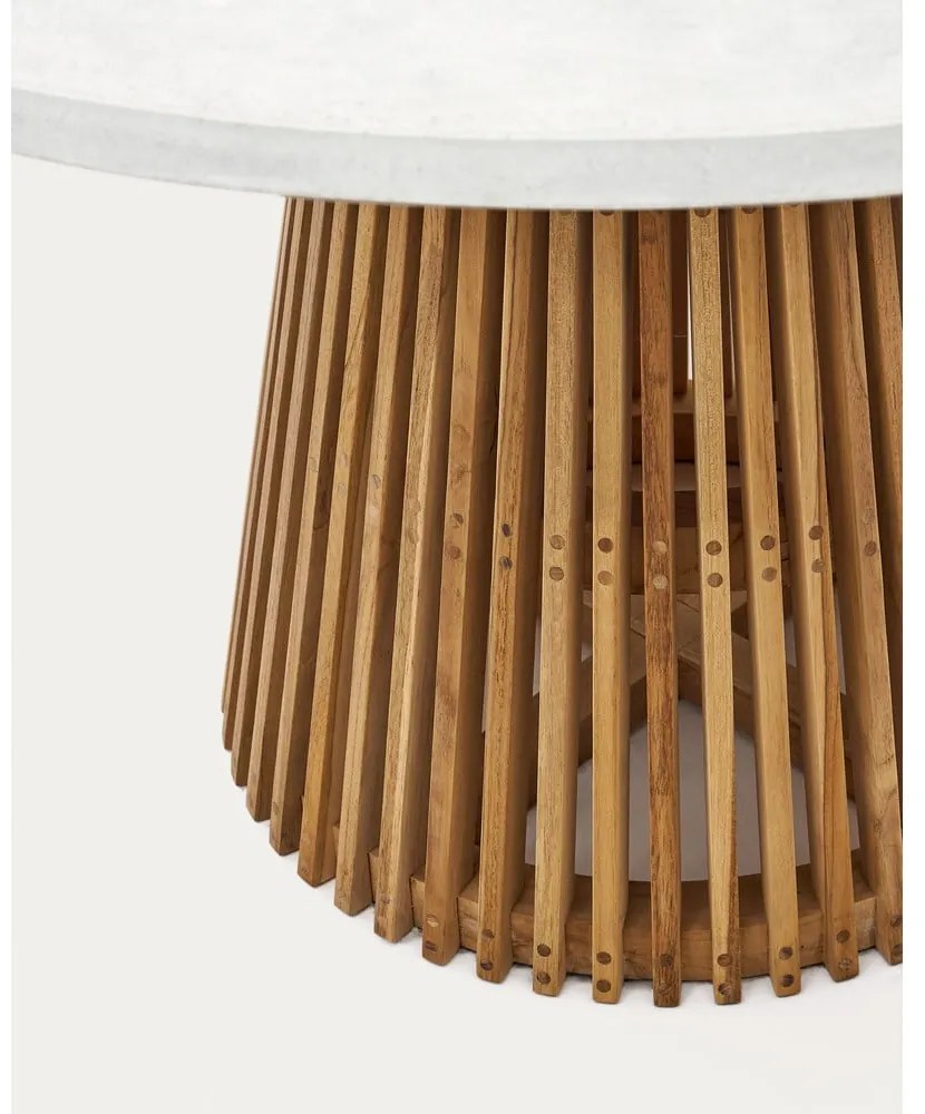 Okrúhly záhradný jedálenský stôl ø 120 cm Alcaufar – Kave Home