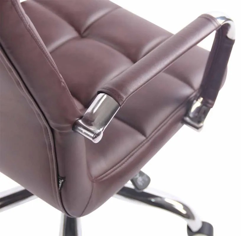 Design-Shop Kancelárska stolička DS19467401 - Bordová