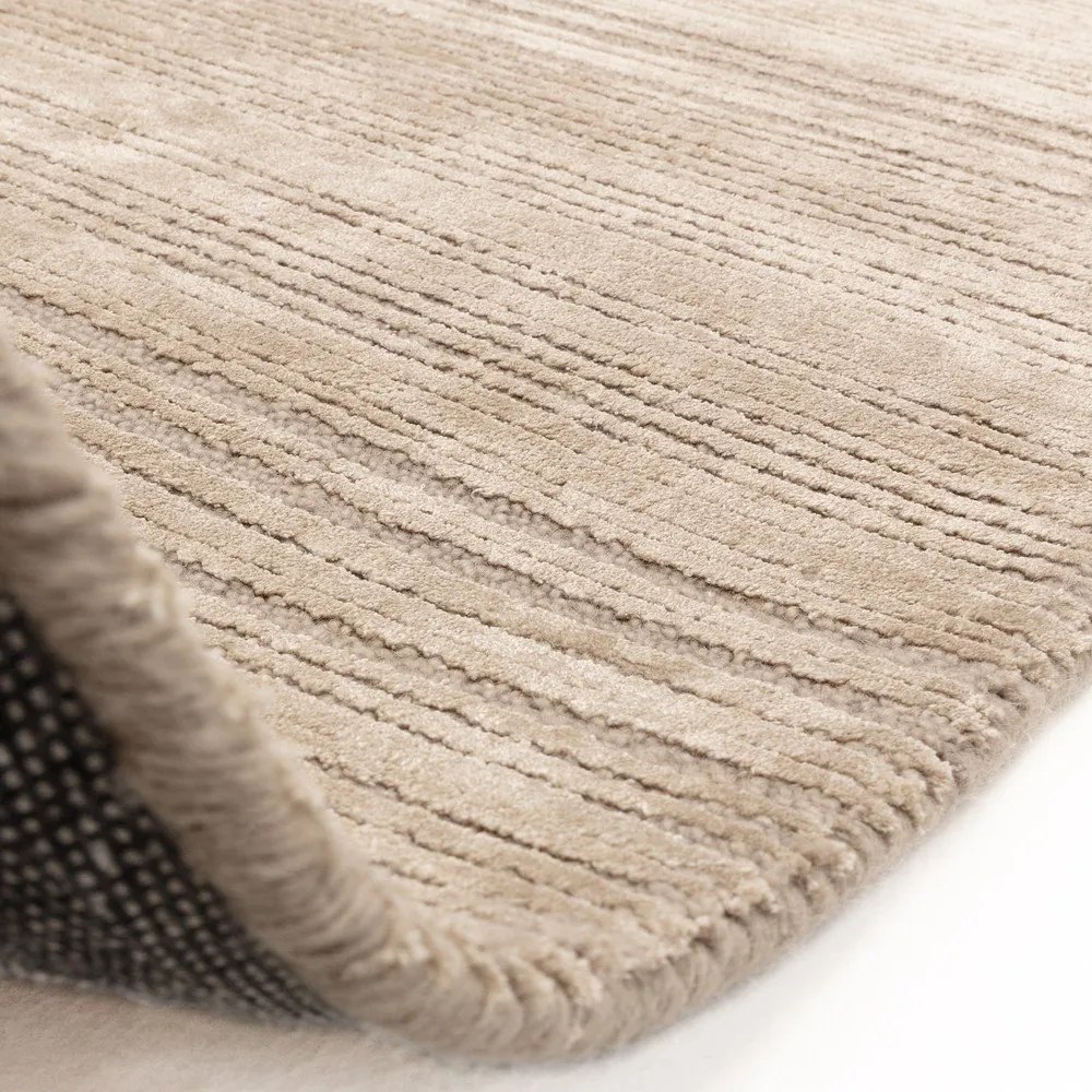 Béžový ručne tkaný koberec s prímesou vlny 200x290 cm Henley Sand – Asiatic Carpets