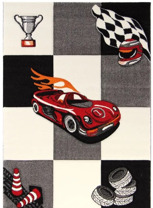 Kusový koberec Pastel Kids 52/KVK, 120x170, šedá, detská izba, Medipa (Merinos)