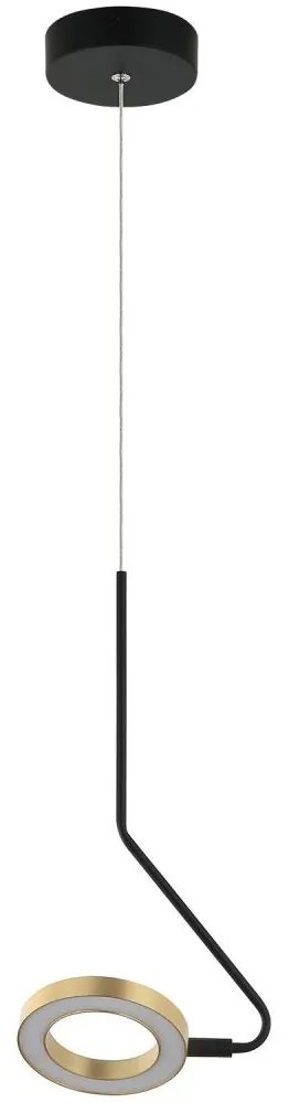 Zambelis 22045 - LED Stmievateľný luster na lanku LED/7W/230V CRI90 čierna