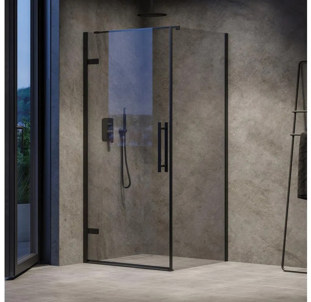 Ravak - Sprchový kút COOL 100x100 cm čierny