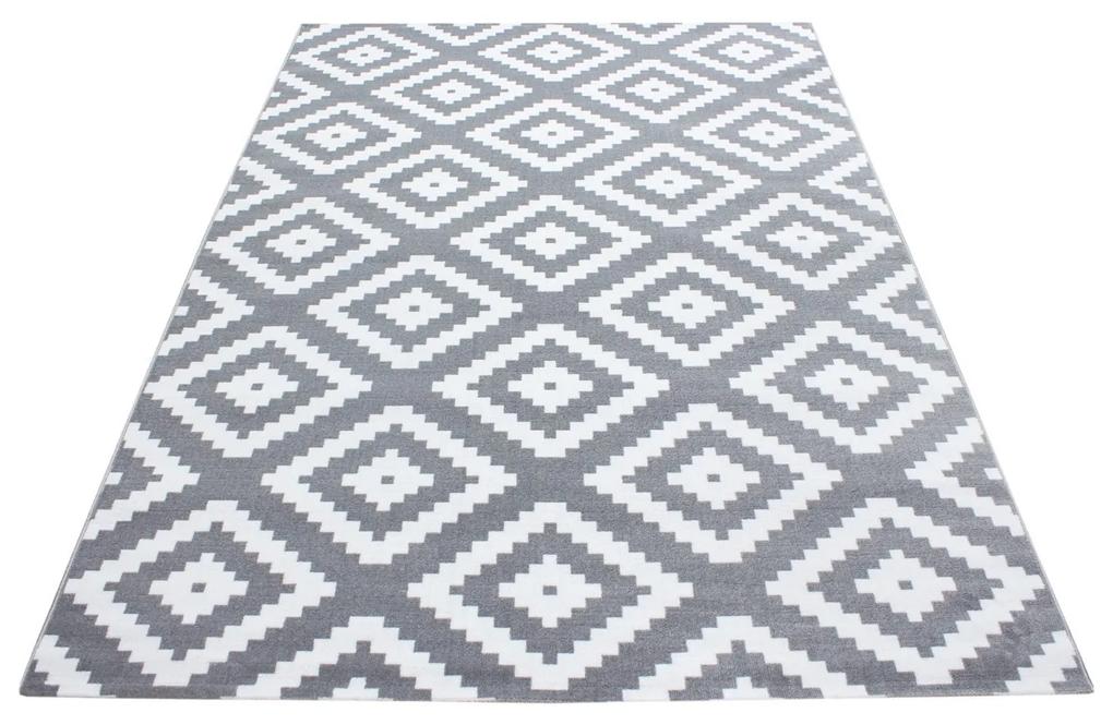 Ayyildiz Kusový koberec PLUS 8005, Sivá Rozmer koberca: 120 x 170 cm