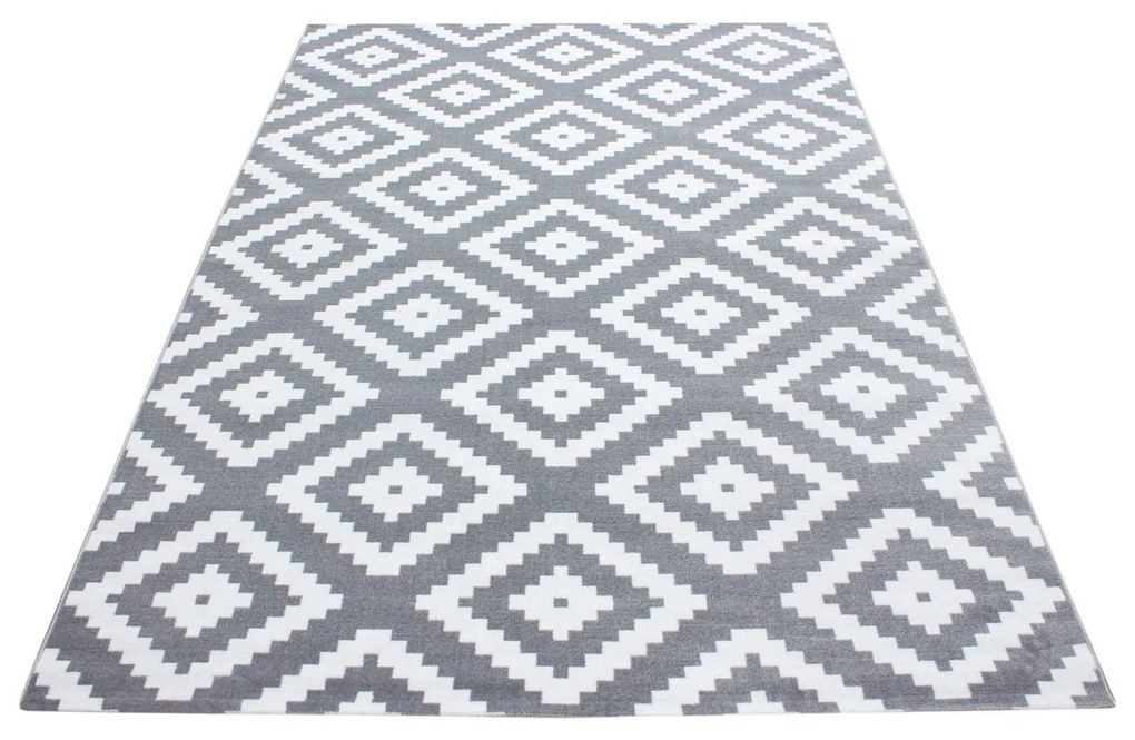 Ayyildiz Kusový koberec PLUS 8005, Sivá Rozmer koberca: 200 x 290 cm