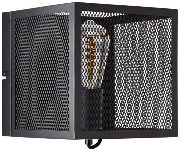 Brilliant - Nástenné svietidlo MAZE 1xE27/40W/230V čierna