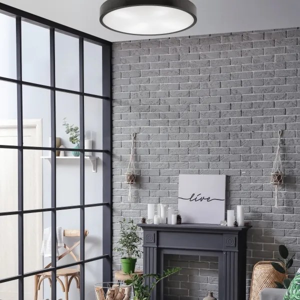 Stropné svietidlo NATURAL 4xE27/60W/230V ø 57,5 cm wenge/borovica