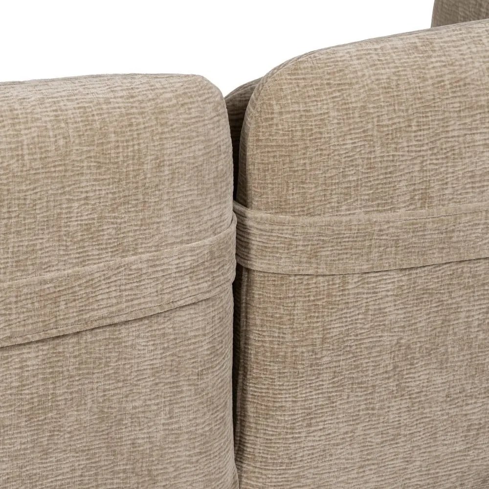 Béžová ženilková pohovka 127 cm Bind – Ixia