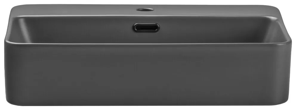 Keramické umývadlo na dosku TRUST 2 tmavosivé