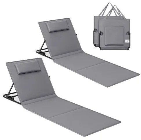 Set dvoch skladacích lehátok GCB251G01