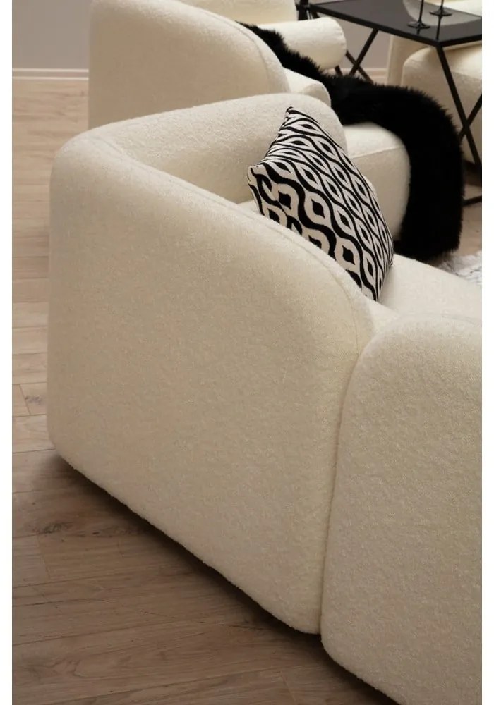 Krémová pohovka 228 cm Victoria – Artie