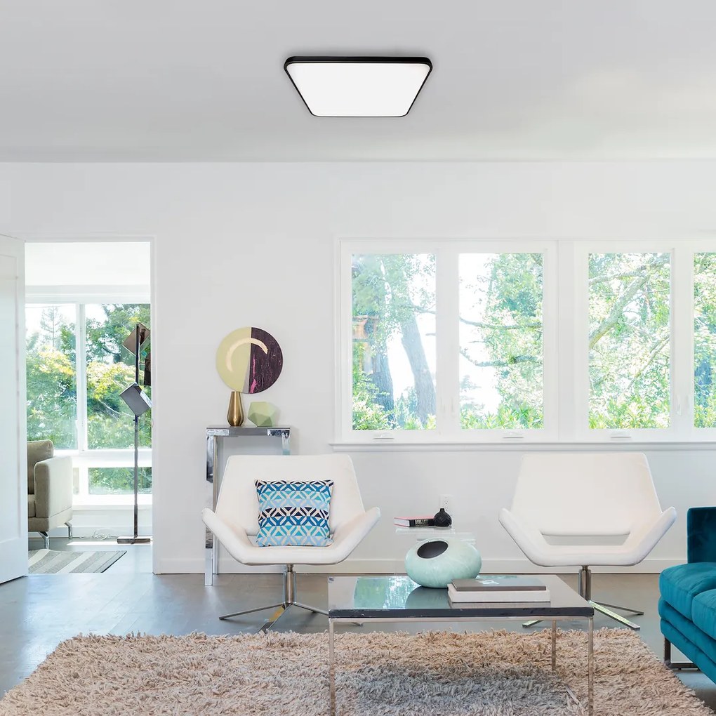 Stropné LED svietidlo Fabio, 1x LED 23w, 4000k, b