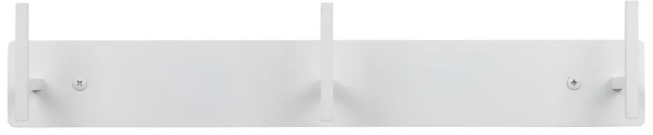 Biely kovový nástenný vešiak 44 cm Chapman – Spinder Design